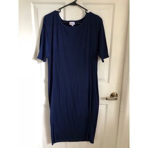 3XL Navy Blue LuLaRoe Dress